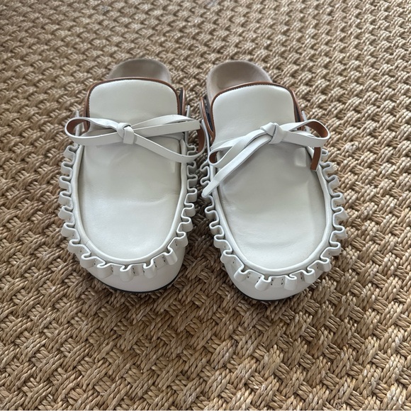 JW Anderson Ribbon Bow Mules Off White size 37/7 - See Description - Picture 13 of 13